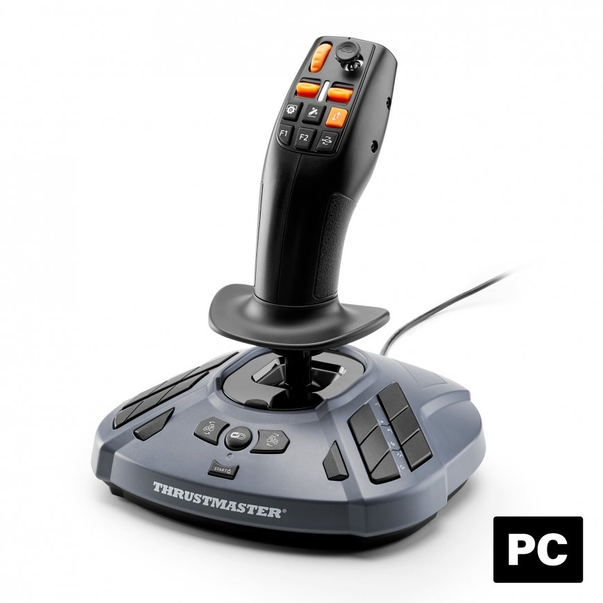 Thrustmaster SimTask FarmStick Pelēks USB Džoistiks