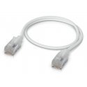 Ubiquiti UACC-Cable-Patch-EL-C6A-0.3M-W networking cable Translucent, White Cat6a Ubiquiti UACC-Cable-Patch-EL-C6A-0.3M-W networking cable Translucent, White Cat6a