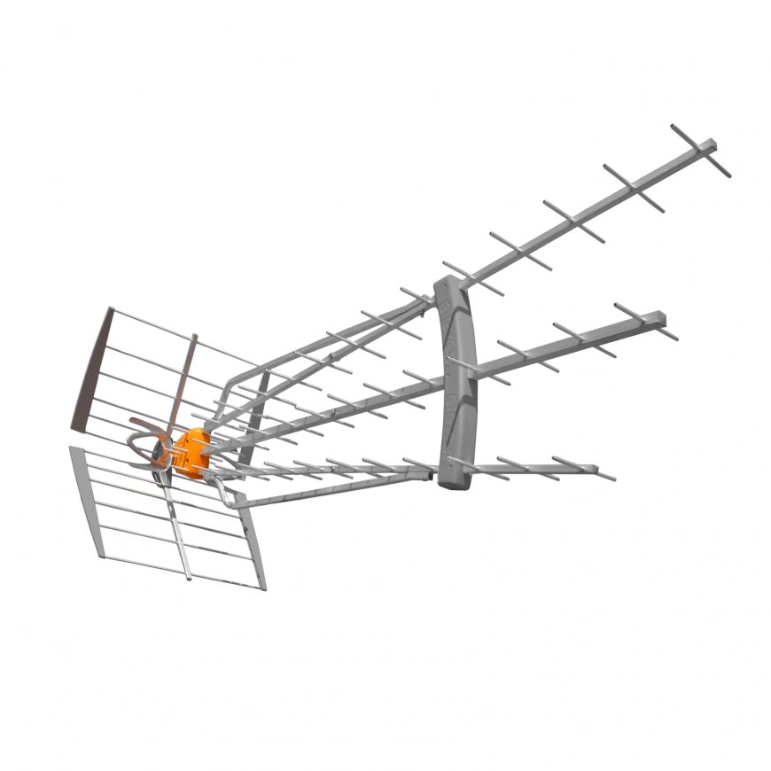 Televes DAT BOSS televīzijas antena Ārējie