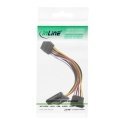 InLine 29681 SATA kabelis 0,15 m Multi spalvos InLine 29681 SATA kabelis 0,15 m Multi spalvos