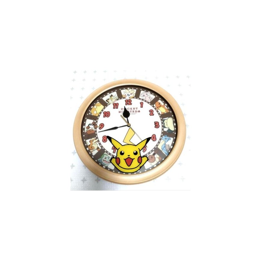 Kids Licensing Pokemon Pikachu Wall clock metal – 2