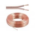 Premiumcord speaker connection cable 99.9% copper 2x2.5mm2 25m Premiumcord speaker connection cable 99.9% copper 2x2.5mm2 25m