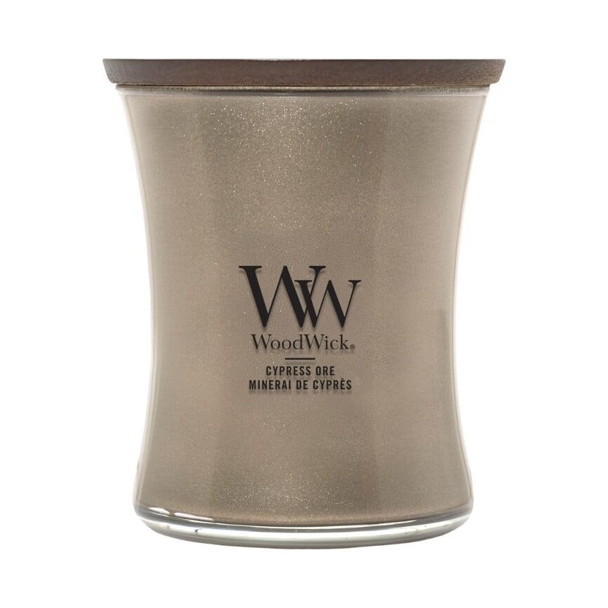 WoodWick Cypress Ore vidējā svece