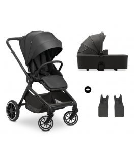 Hauck Move N Care Set Perinteiset lastenvaunut 1 istuin(ta) musta