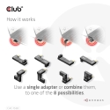 CLUB3D CAC-1528 kaabli soomuutja USB C CLUB3D CAC-1528 kaabli soomuutja USB C