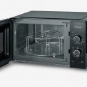 Severin MW 7785 mikrobangų krosnelė Juoda Kombinuota mikrobangų krosnelė Stalviršis 25 L 800 W