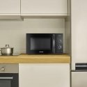 Severin MW 7785 mikrobangų krosnelė Juoda Kombinuota mikrobangų krosnelė Stalviršis 25 L 800 W