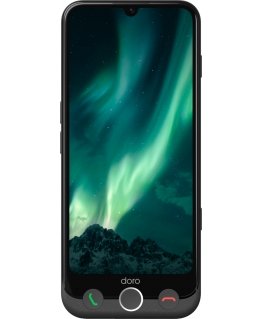 Doro Aurora 31 15,5 cm (6.1") Dviguba SIM jungtis Android 14 4G C tipo USB 6 GB 28 GB 5000 mAh Grafitas