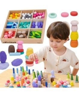 Viga Toys VIGA Koka Koka Koka Koka Koka Koka Koka Koka Koka Koka 58 elementi