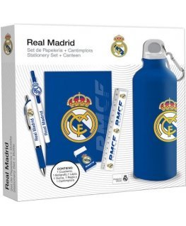 Kids Licensing Real Madrid Stationery + Bottle set