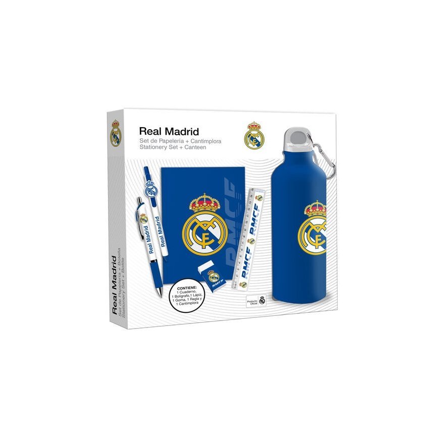Kids Licensing Real Madrid Stationery + Bottle set – 2