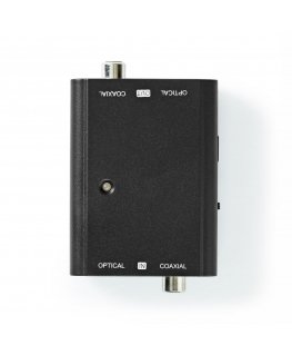 Nedis ACON2507BK audio pārveidotājs Melns