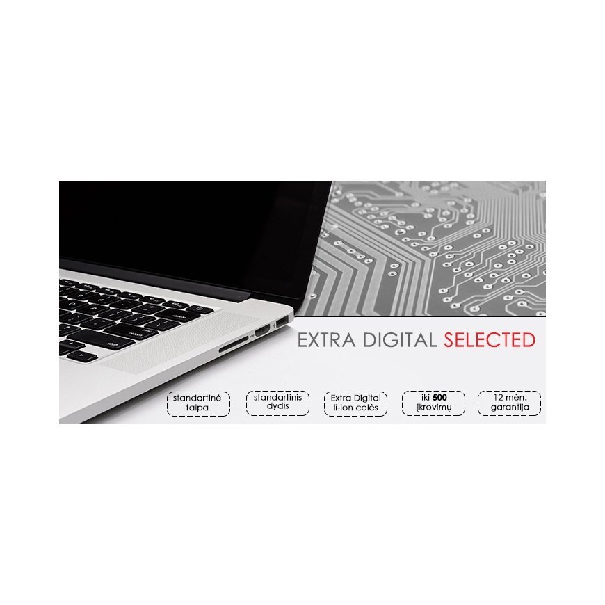 Laptop Battery DELL 3HWPP, 4100mAh, Extra Digital Selected