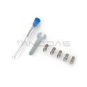 0.4 mm / 0.6 mm / 0.8 mm nozzle set for Elegoo Neptune 4/4 Pro 3D printers - hardened 0.4 mm / 0.6 mm / 0.8 mm nozzle set for Elegoo Neptune 4/4 Pro 3D printers - hardened