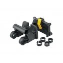Topeak TB2001 Rāmis Velosipēda grozs 16 L Metāls Melns Topeak TB2001 Rāmis Velosipēda grozs 16 L Metāls Melns
