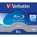Verbatim 43715 lasīt/rakstīt blue-ray disks (BD) BD-R 25 GB 5 pcs Verbatim 43715 lasīt/rakstīt blue-ray disks (BD) BD-R 25 GB 5 pcs