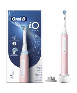 Oral-B iO 8006540730843 elektrinis dantų šepetėlis Suaugusiems Vibruojantis dantų šepetėlis Rožinė, Balta