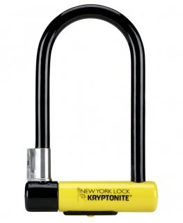 Kryptonite 2154 велосипедный замок Черный, Желтый U-образный замок