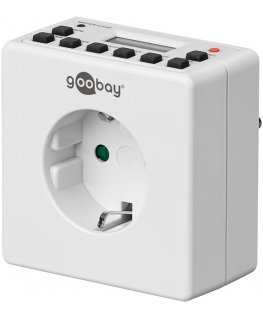 Goobay Digital Timer, 16 A, 3600 W, White
