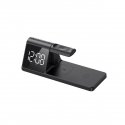 Havit W3042 3 in 1 Wireless Charging Station Matkapuhelin, Älypuhelin musta USB Langaton lataaminen Havit W3042 3 in 1 Wireless Charging Station Matkapuhelin, Älypuhelin musta USB Langaton lataaminen