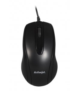 Activejet AMY-083 Wired computer mouse (optical 1000 DPI black)