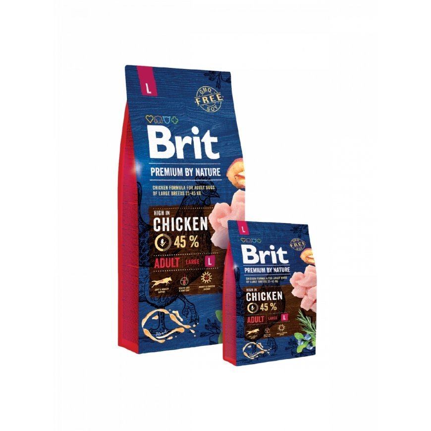 Brit 8595602526468 suņu sausā barība 15