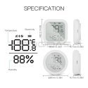 Moes Išmanusis bevielis patalpos temperatūros ir drėgmės jutiklis, ZigBee, TUYA / Smart Life