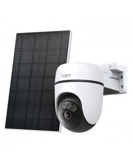 TP-Link Tapo C630 KIT lauko kamera, saulės skydelis (5MP, 3K, 1620p, IR 16m, WiFi, micro SD kortelė, IP65)