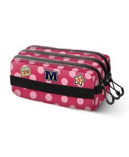 Karactermania Disney Minnie Class triple pencil case