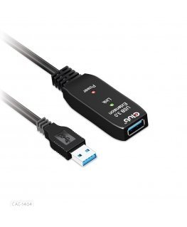 CLUB3D CAC-1404 USB кабель USB 3.2 Gen 1 (3.1 Gen 1) 5 m USB A Черный
