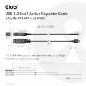 CLUB3D USB 3.2 Gen1 Active Repeater Cable 5m/ 16.4 ft M/F 28AWG CLUB3D USB 3.2 Gen1 Active Repeater Cable 5m/ 16.4 ft M/F 28AWG