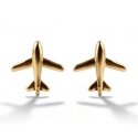 Marc Malone Gold-plated Earrings Airplanes Solan MCE250302G Marc Malone Gold-plated Earrings Airplanes Solan MCE250302G