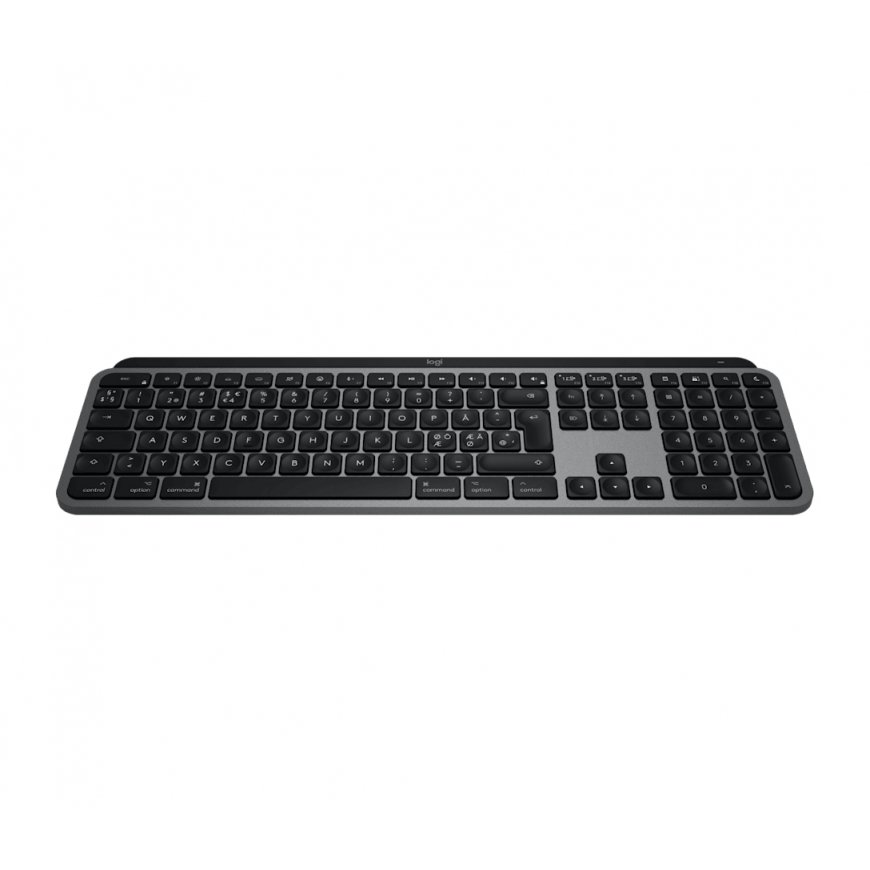 Logitech MX Keys S for Mac клавиатура Дома Bluetooth QWERTY Северные страны Серый – 2