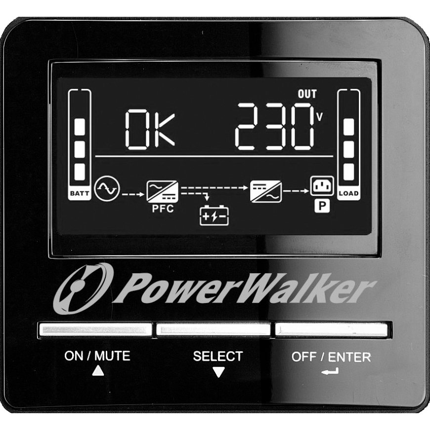 PowerWalker VI 2000 CW FR nepārtrauktas barošanas avots (UPS) Line-Interactive 2 kilovoltampērs 1400 – 4