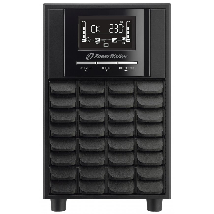 PowerWalker VI 2000 CW FR puhvertoiteallikas (UPS) Liini-interaktiivne 2 kVA 1400 W – 5