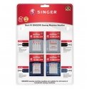 SINGER 250088002 siuvimo adata 25 vnt Siuvimo mašina Adatų rinkinys