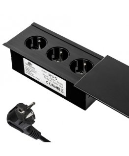 Spacetronik SPS-S33B COMPACT desk socket