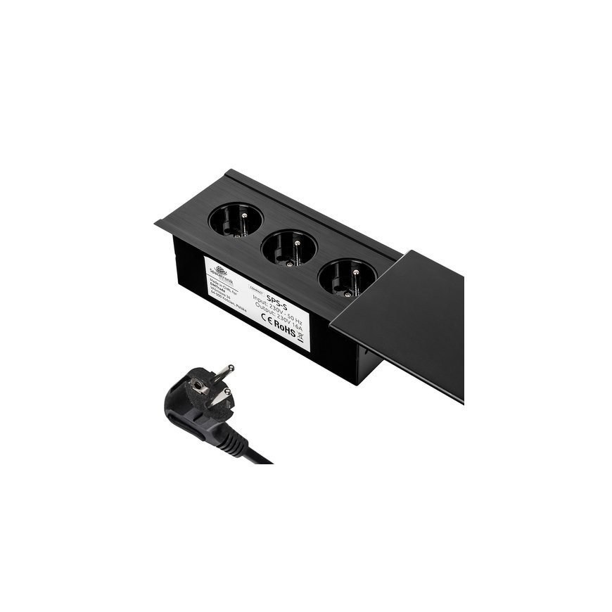 Spacetronik SPS-S33B COMPACT desk socket