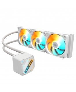 GIGABYTE GAMING 360 ICE Procesorius Universalusis skystinis aušintuvas 12 cm Balta 1 vnt