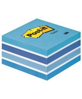 Post-It 7000033875 iseliimuv märkmepaber Nelinurkne Sinine 450 lehte