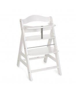 Hauck Alpha+ Traditional high chair Hard seat White