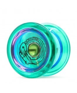 YoYoFactory Игрушка «JO-JO АКСОЛОТЛ» для начинающих и профессионалов, зеленый YO 1002 YO 1002 (4260243450758)