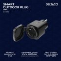 Deltaco SMART HOME IP44-älypistorasia, Wi-Fi, 1xCEE 7/3, 16A, valk. Deltaco SMART HOME IP44-älypistorasia, Wi-Fi, 1xCEE 7/3, 16A, valk.