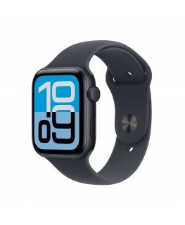 Apple Watch SE (3nd generation) OLED 44 mm Digitaalinen 368 x 448 pikseliä Kosketusnäyttö musta Wi-Fi GPS (satelliitti)