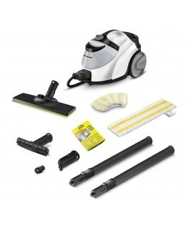 Kärcher SC 5 EasyFix IRON PLUG Sylinterillinen höyrypuhdistin 1,5 L 2250 W musta, Valkoinen