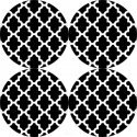 Bertoni 4D Round Table Mats Set - MAROCO NIGHT Bertoni 4D Round Table Mats Set - MAROCO NIGHT