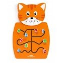 Viga Toys VIGA Sensory Manipulation Board Crocodile FSC Montessori Certified