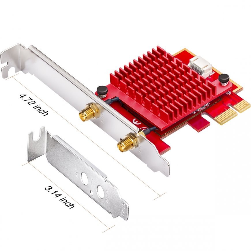 Cudy WE3000S verkkokortti Sisäinen WLAN / Bluetooth 2400 Mbit/s – 2
