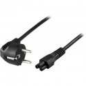 Deltaco DEL-109HA power cable Black 10 m CEE7/7 C5 coupler Deltaco DEL-109HA power cable Black 10 m CEE7/7 C5 coupler