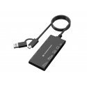 Conceptronic BIAN10B kortelių skaitytuvas USB 3.2 Gen 1 (3.1 Gen 1) Type-A/Type-C Juoda Conceptronic BIAN10B kortelių skaitytuvas USB 3.2 Gen 1 (3.1 Gen 1) Type-A/Type-C Juoda